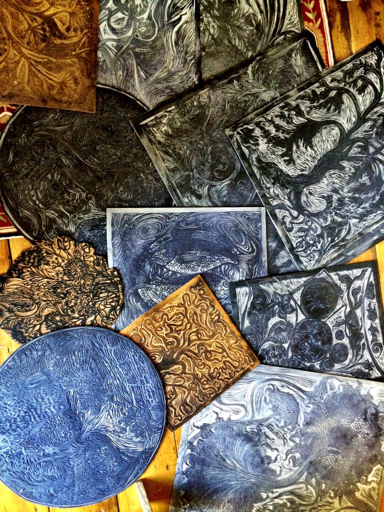 lino cuts